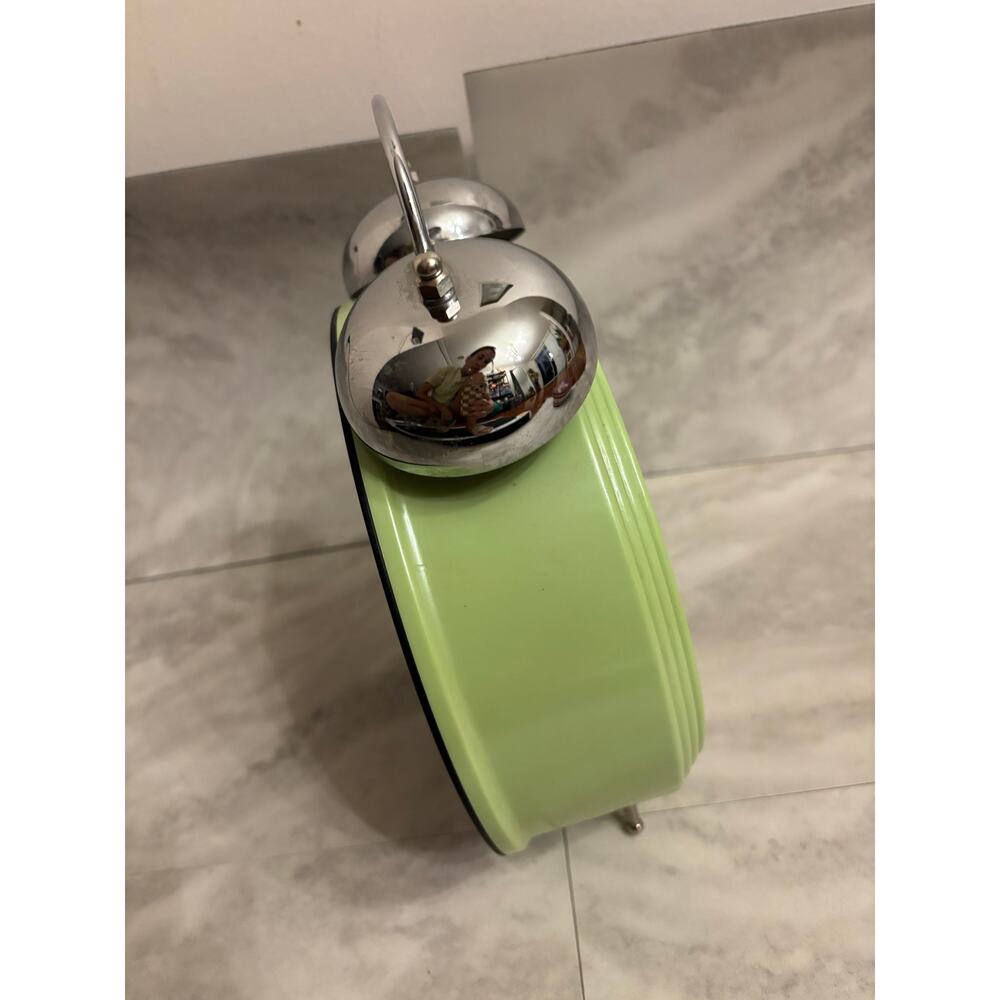 Disney Tinkerbell Large Battery Operated Alarm Clock for Table or Wall - Picture 4 of 6
